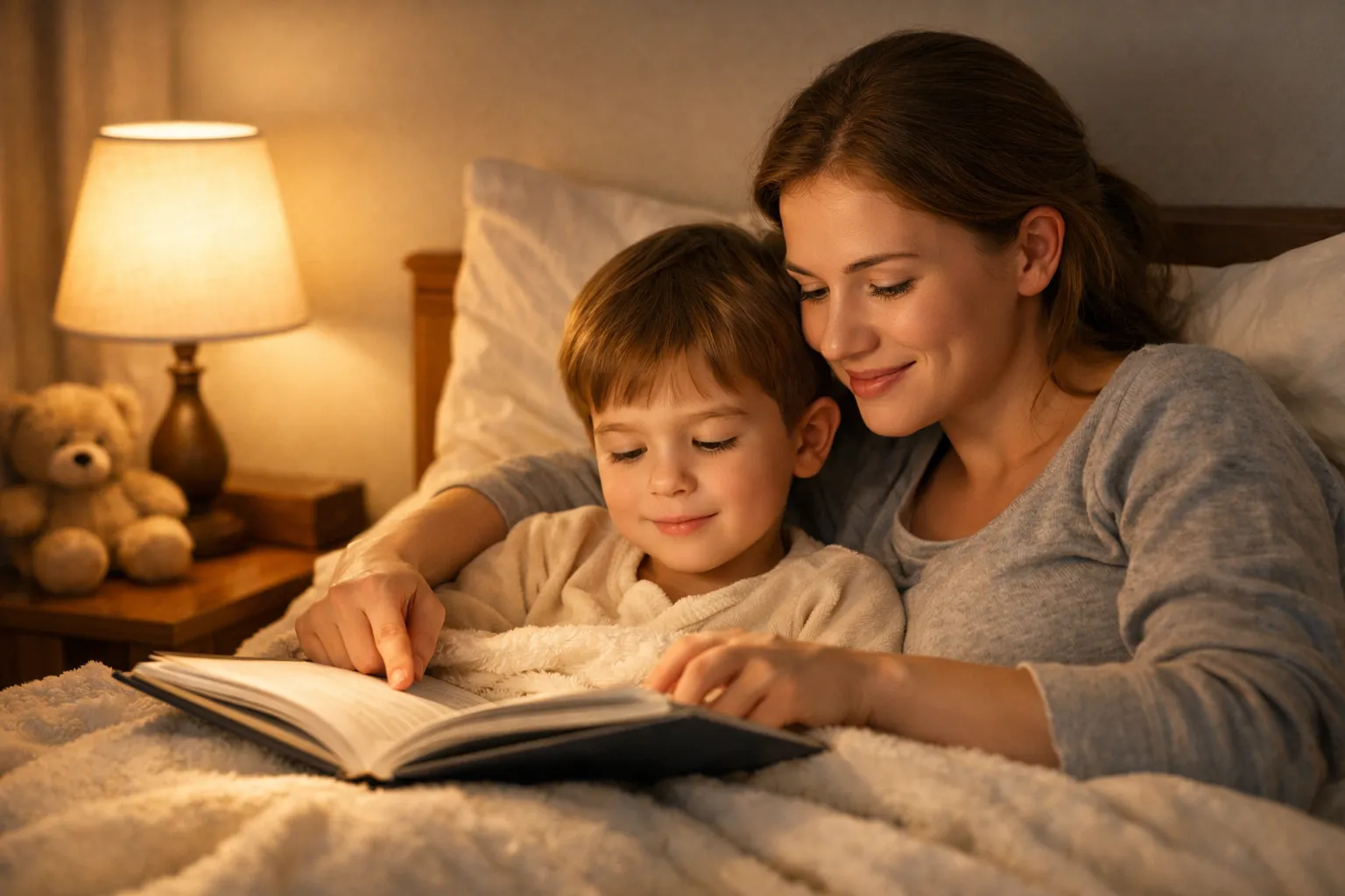 how stories help children process emotions during bedtime reading